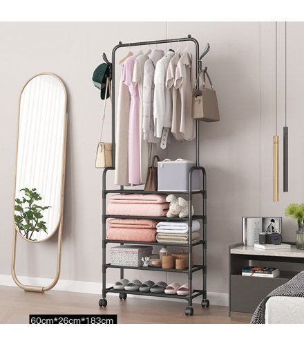 HD675 - Storage Shelves Clothes Rack